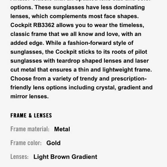 Ray-Ban Glasses - Picture 3 of 4